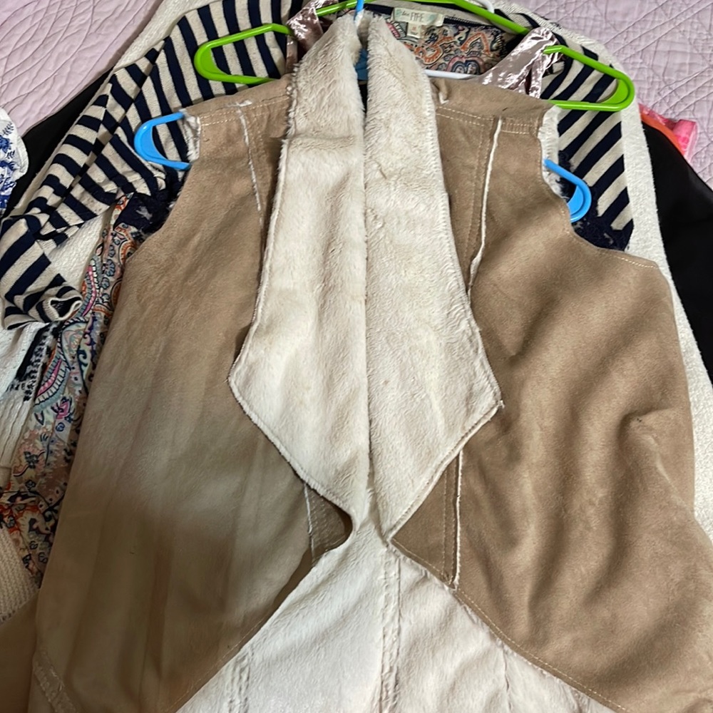 velvet vest